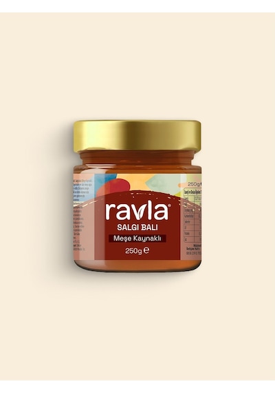 Ravla Salgı Balı Meşe Kaynaklı - 250g