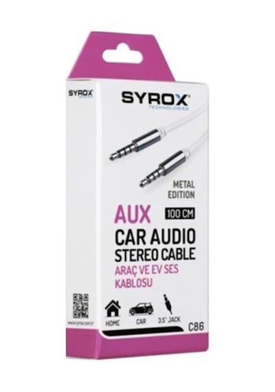 C86 Aux Kablo 1m