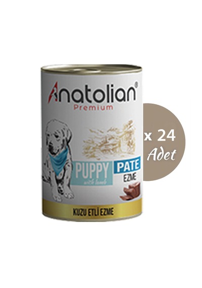 Anatolian Premium Kuzulu Ezme Yavru Köpek Konservesi 24 X 400 G