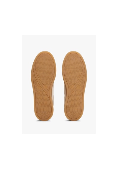 Tommy Hilfiger Modern Court Suede Kadın Bej Sneaker-8414 Bej