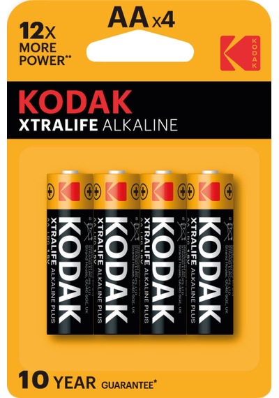 Kodak Xtralife Alkalin Kalem Pil Blister Aa 4'lü