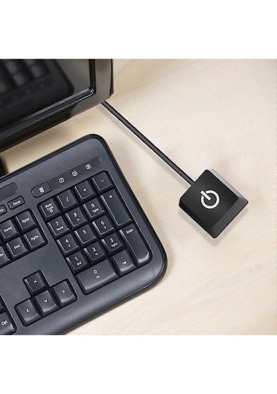 Masaüstü Bilgisayar Güç Tuşu, Harici Pc Power Button Uzatma Kablosu, Power Tuşu