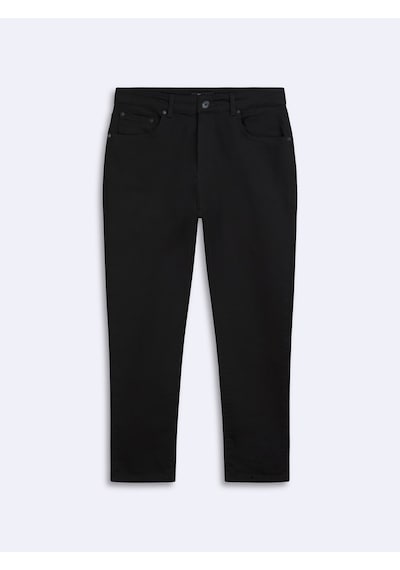 LTB Renar L Tapered Slim Orta Bel Siyah Jean Pantolon