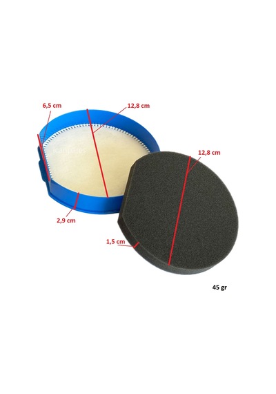 Kenwood Uyumlu Vc 2793 Süpürge Filtre Desteği