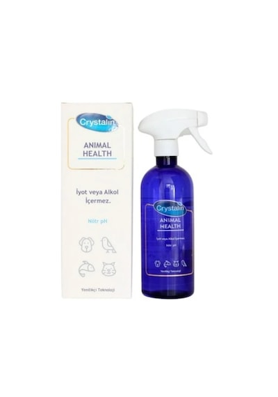 Crystalin Animal Health 500 Ml Kedi Köpek Yara Care & Antiseptik Solüsyonu Hipokloröz Asit Hocl