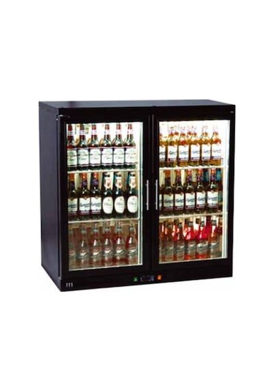 Karacasan Çift Kapılı Set Üstü Bar Arkası Şişe Soğutucu Buzdolabı Cs-b 250