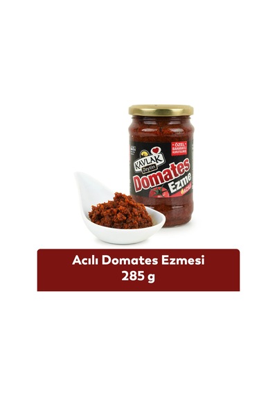 Acılı Domates Ezmesi 285 Gr Cam Kavanoz