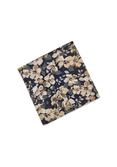 Mim Eşarp - Emproyal Proline Eşarp 90x90 Cm - Siyah - Ekru