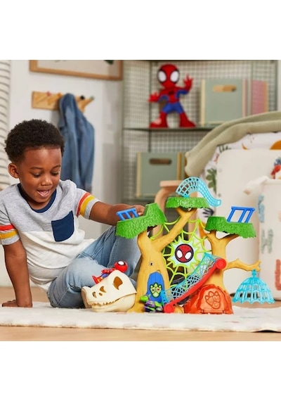 Spidey And His Amazing Friends Marvel Spider-man Dino Webs Treeho Marvel