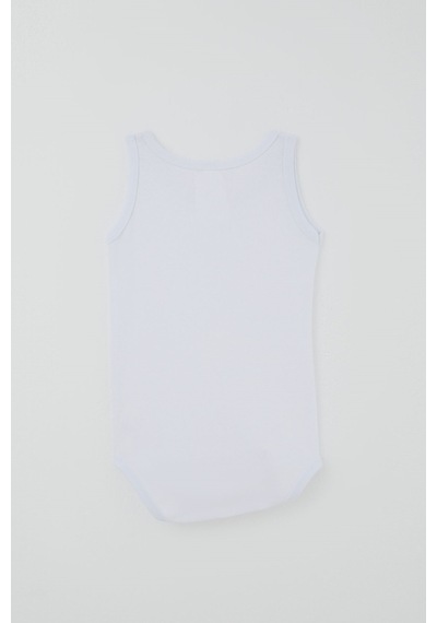 Breeze Kız Çocuk Çıtçıtlı Atlet Zıbın Body Basic 1-3 Yaş , Beyaz