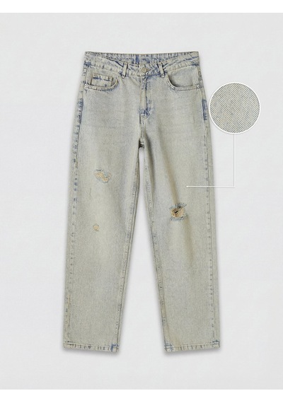 Lcw Jeans İndigo Boyfriend Kadın Jean Pantolon