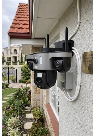 Blic Pro++ Blm-97 9mp 3 Lensli Wi-fi Ptz Akıllı Ip Kamera - Hareket Takibi Ve Gece Görüşlü Blic Pro++ Blm-97 9mp 3 Lensli Wi-fi Ptz Akıllı Ip Kamera - Hareket Takibi Ve Gece Görüşlü