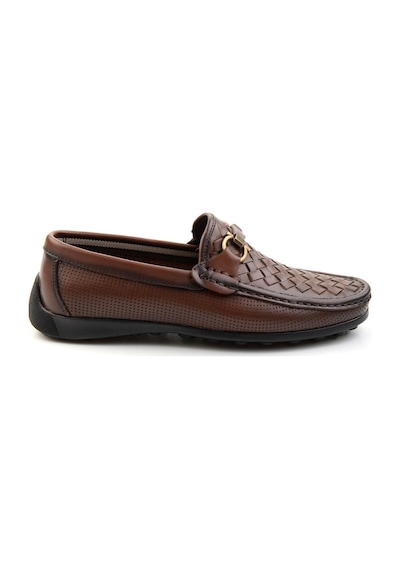 Bambi Kahve Leather Erkek Loafer Ayakkabı E01557255316 Kahve