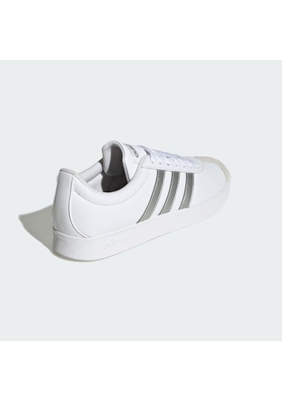 Adidas Vl Court Base Beyaz Kadın Sneaker 000000000101909426 Beyaz - Gümüş