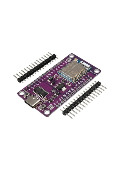 Esp-07 Modüllü Nodemcu V3 Mor Geliştirme Kartı Iot Projeleri İçin Usb-c Haberleşme Modülü