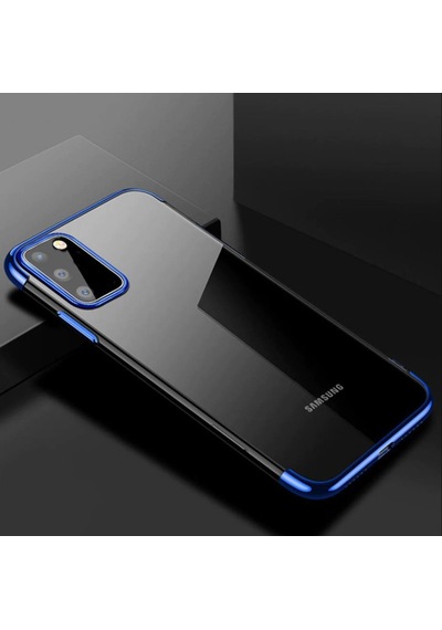 Galaxy A71 Köseleri Renkli Seffaf Kamera Korumali Silikon Kilif 402647315