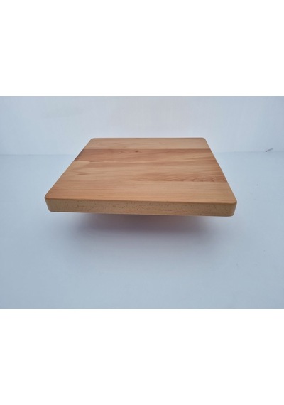 Bintaşmobilya Kayın Kütük Cafe Masa Üstü Tablası 60X60.Cm
