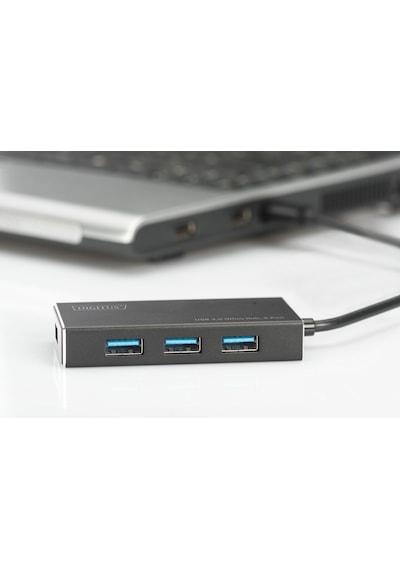 Digitus Usb 3.0 Office Çoklayıcı. 4 Portlu