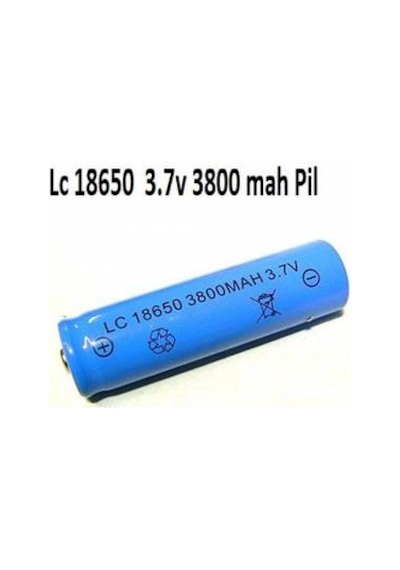 18650 Çiftli Şarj Cihazı Ve Şarj Edilebilir Lion Lc 18650 Pil 380