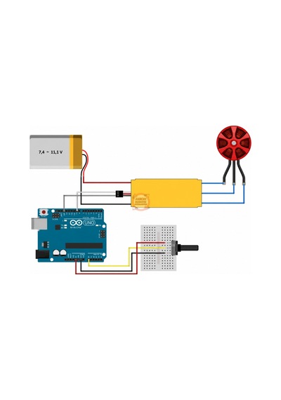 40a Esc Fırçasız Motor Sürücü 2-3s Lipo Drone Ve Rc Uçak İçin