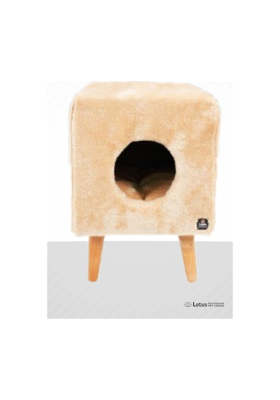 Lotus Furniture Pet Series Linz Tırmalamalı Kedi Evi