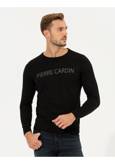 Pierre Cardin Erkek Siyah Kazak /triko 50258653-vr046 Siyah