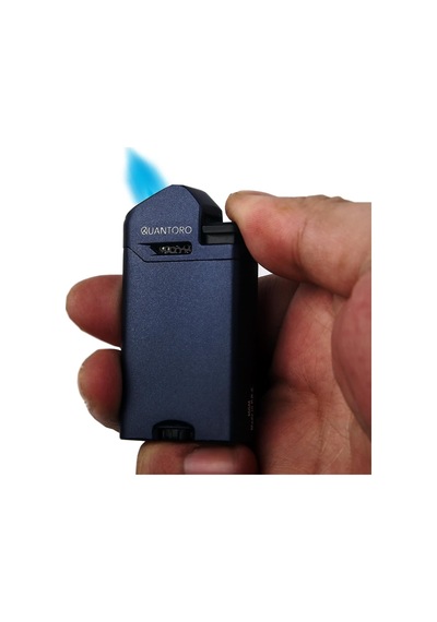 Quantoro Metal Perde Jet Çakmak Blue Çok Renkli