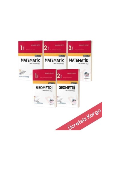 Eis Yks Matematik-Geometri Daf Set 5 Kitap Son Baskı