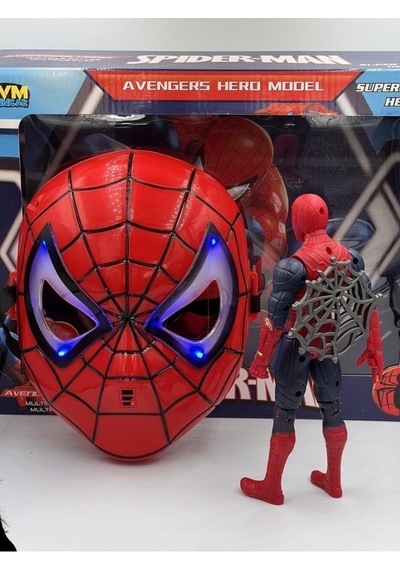 Prestij Bvm Oyuncak Spiderman Figür Ve Maske Oyun Seti Fab.7212 Spider - Man