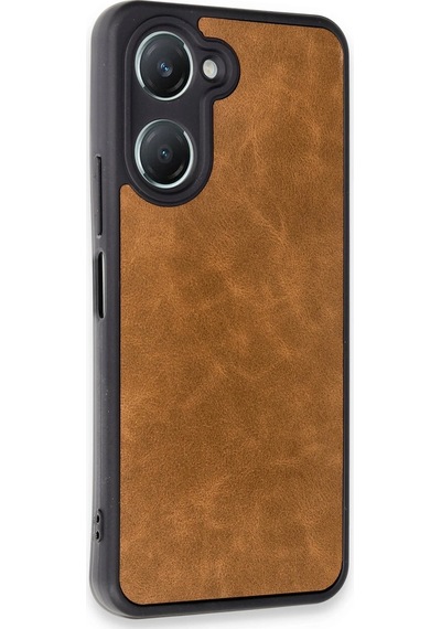 Cosmotex Newface Vivo Y18 Kılıf Aras Deri Kapak - Taba