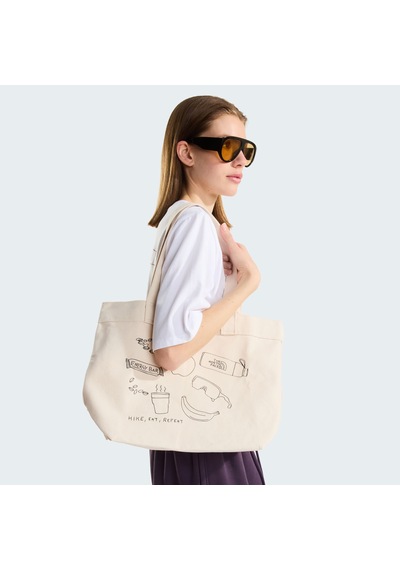 Standart The North Face Cotton Tote Unisex Çanta Nf0a3vwq12n1 Çok Renkli