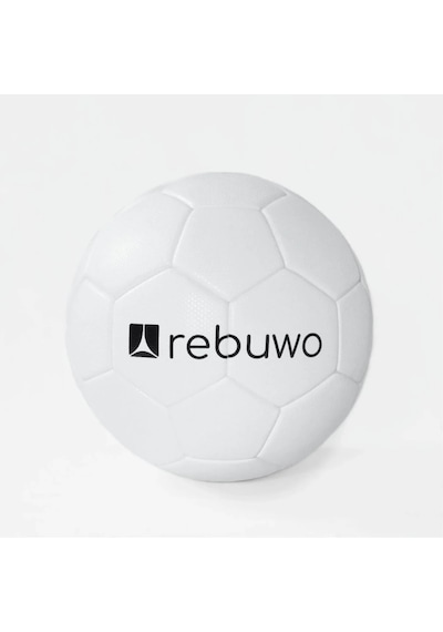 Rebuwo 5 Numara Sert Zemin Futbol Topu Halı Saha Topu Beyaz