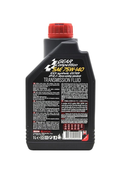 Motul Gear Competition 75W-140 Sentetik Şanzıman Yağı 1 L