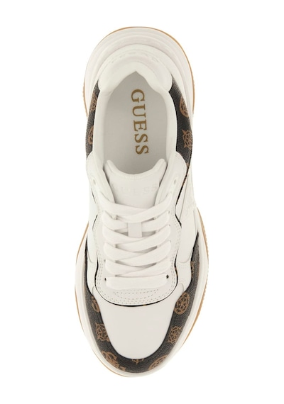 Kadın Hapyy3 Monogram Desenli Kalın Tabanlı Sneaker - Mix 4221606