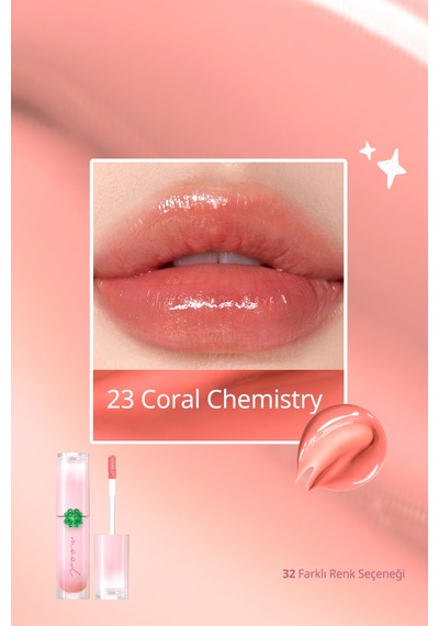 Peripera Ink Mood Glowy Tint 23 Coral Chemistry Lucky Lottery