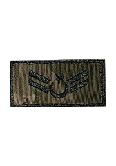 Terrien Üniforma Arması Askeri Malzeme Görev Aksesuarı Single Sword Yeni Tsk Eğitim Nakış Rütbe Mini Model Çok Renkli