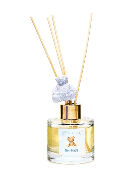 100 Ml Mavi Ayıcık Seramik Taş Bambu Çubuklu New Baby Oda Kokusu Abundance Prosperity