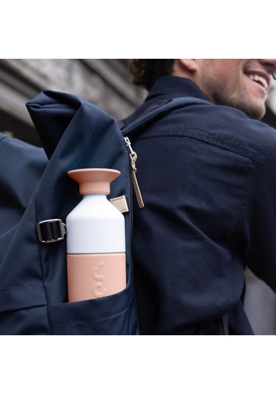 Dopper Insulated Yalıtımlı Termos Şişe 580 Ml - Şeftali Yavruağzı / Beyaz