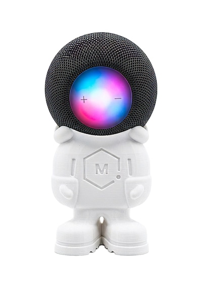 Fibrika Store Apple Homepod Mini Uyumlu Astronaut Akıllı Hoparlör Standı Beyaz