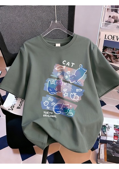 Noıssey Urban Pop Graphic Kadın Tişört Koleksiyonukod 5354 Füme