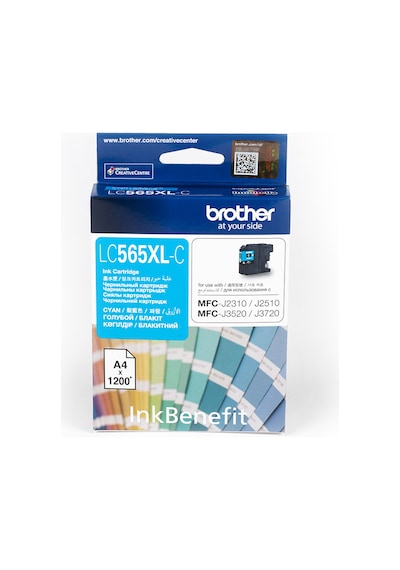 Brother Lc565Xlc Mavi Mürekkep Kartuş 1200 Sayfa