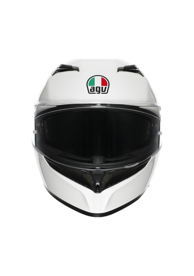 Agv Kask/K3 E2206 Mplk Mono Whıte Configuration Kapalı Kask Beyaz
