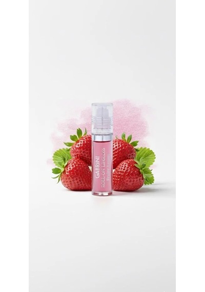 Lip Gloss Ruj & Çilek Aromali Roll On Lip Gloss Diğer