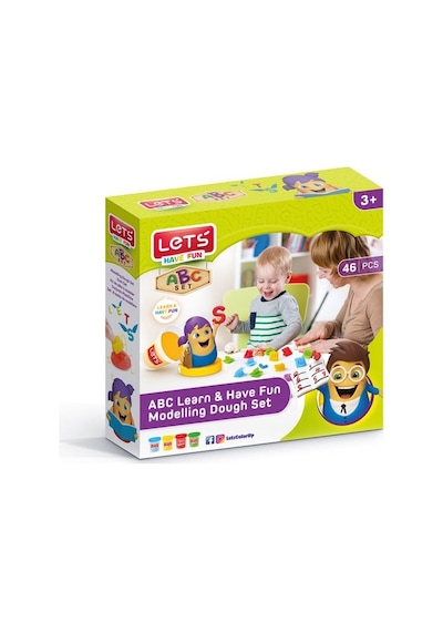 Lets Oyun Hamuru Abc Set L9005