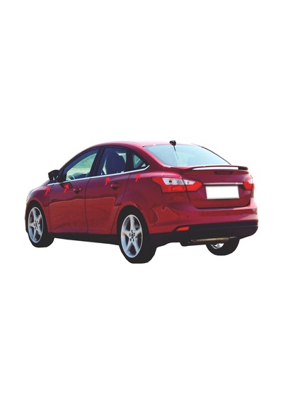 Ford Focus 3 Sedan Krom Cam Çıtası 8 Prç P.çelik 2010-2018 Arası