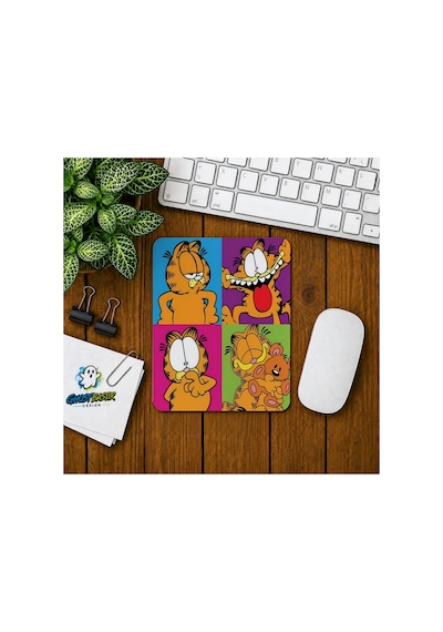Garfield Baskılı Oyuncu Mousepad 080