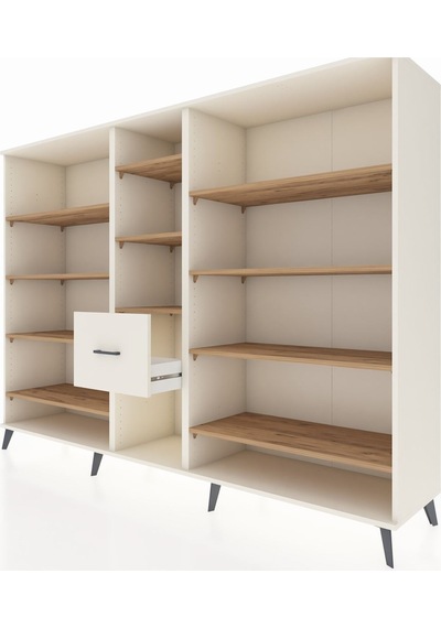 Hyperion Dolap 11 Raflı 3 Çekmeceli 220x44x163 Aytaşı-çam/aytaşı Aytaşı-çam/aytaşı Hyperion Dolap 11 Raflı 3 Çekmeceli 220x44x163 Aytaşı-çam/aytaşı Aytaşı-çam/aytaşı