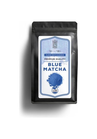 Blue Matcha Powder 50g, Mavi Spirulina Superfood Matcha Tozu