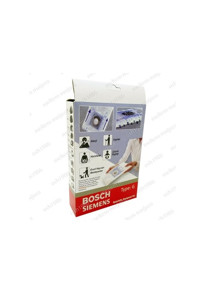 Bosch İle Uyumlu Pro Silence Elektrikli Süpürge Kutulu Toz Torbası