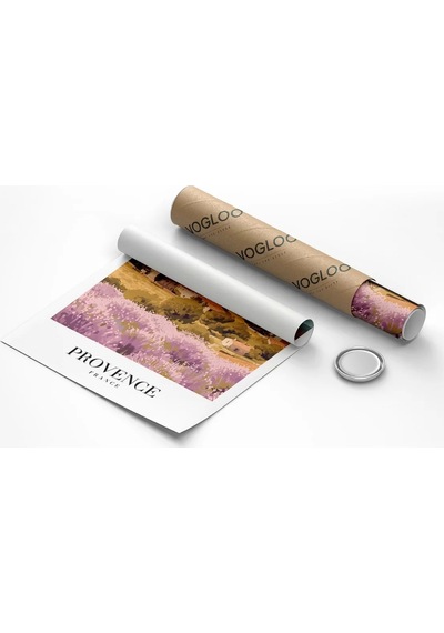 Çerçevesiz Poster Provence Doğası Ve Mimari